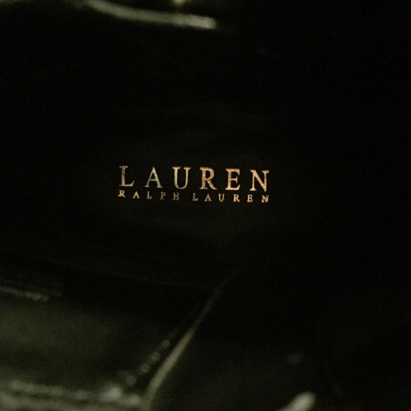 NWOB Lauren Ralph Lauren Bootie Shira Black - Picture 3 of 8